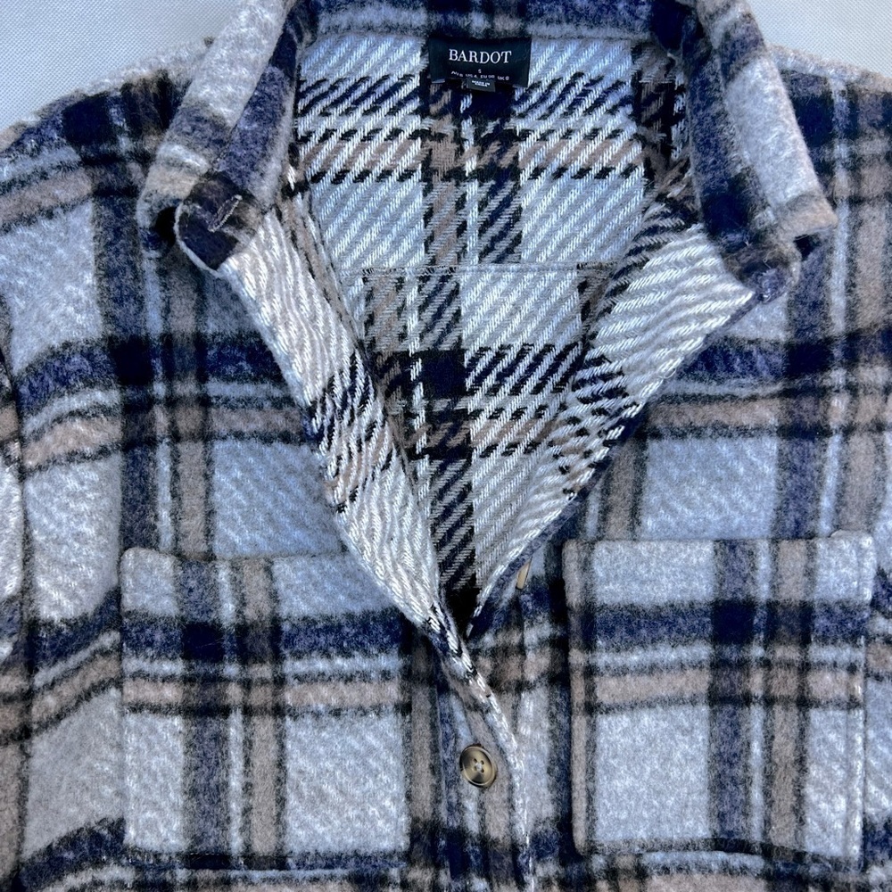 Bardot Checked Flannel Shirt​ - Picture 6 of 6